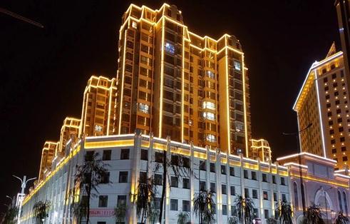 墙体LED亮化照明推动城市夜景经济发展
